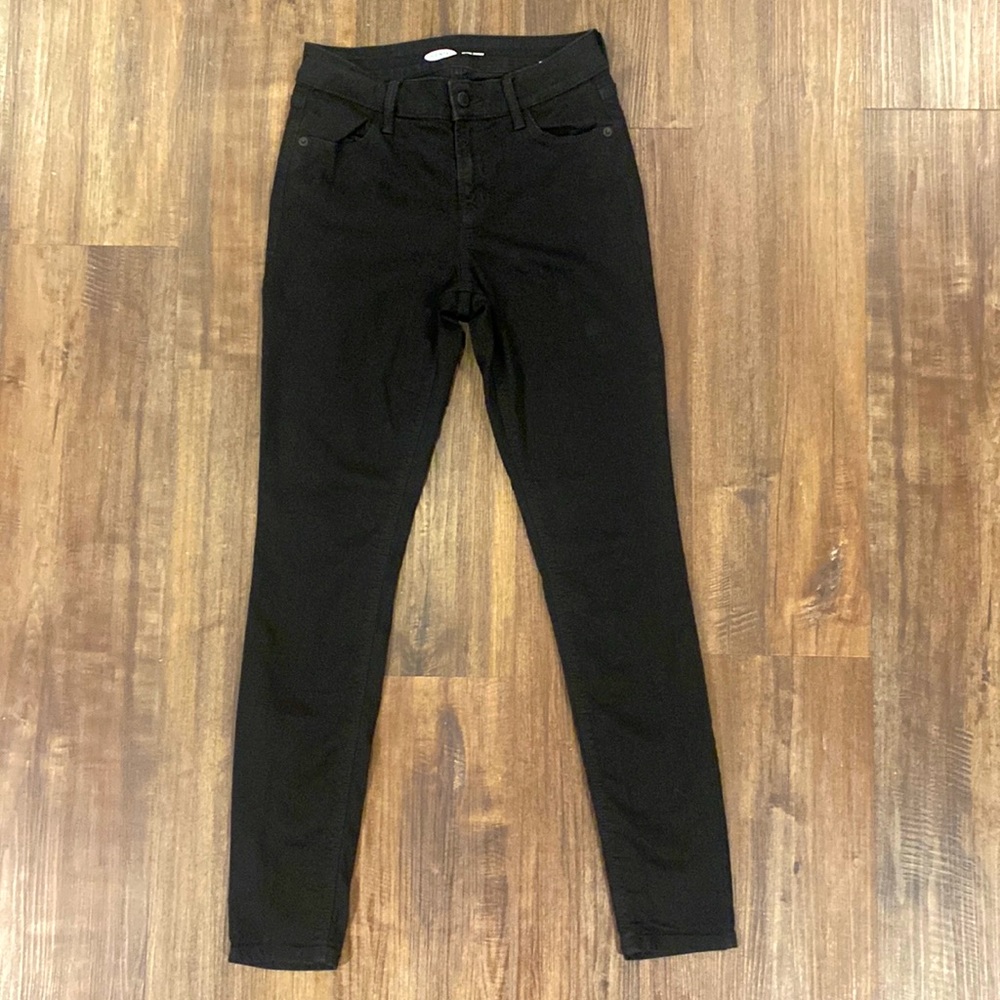 Old Navy Black Super Skinny Jean Size 0